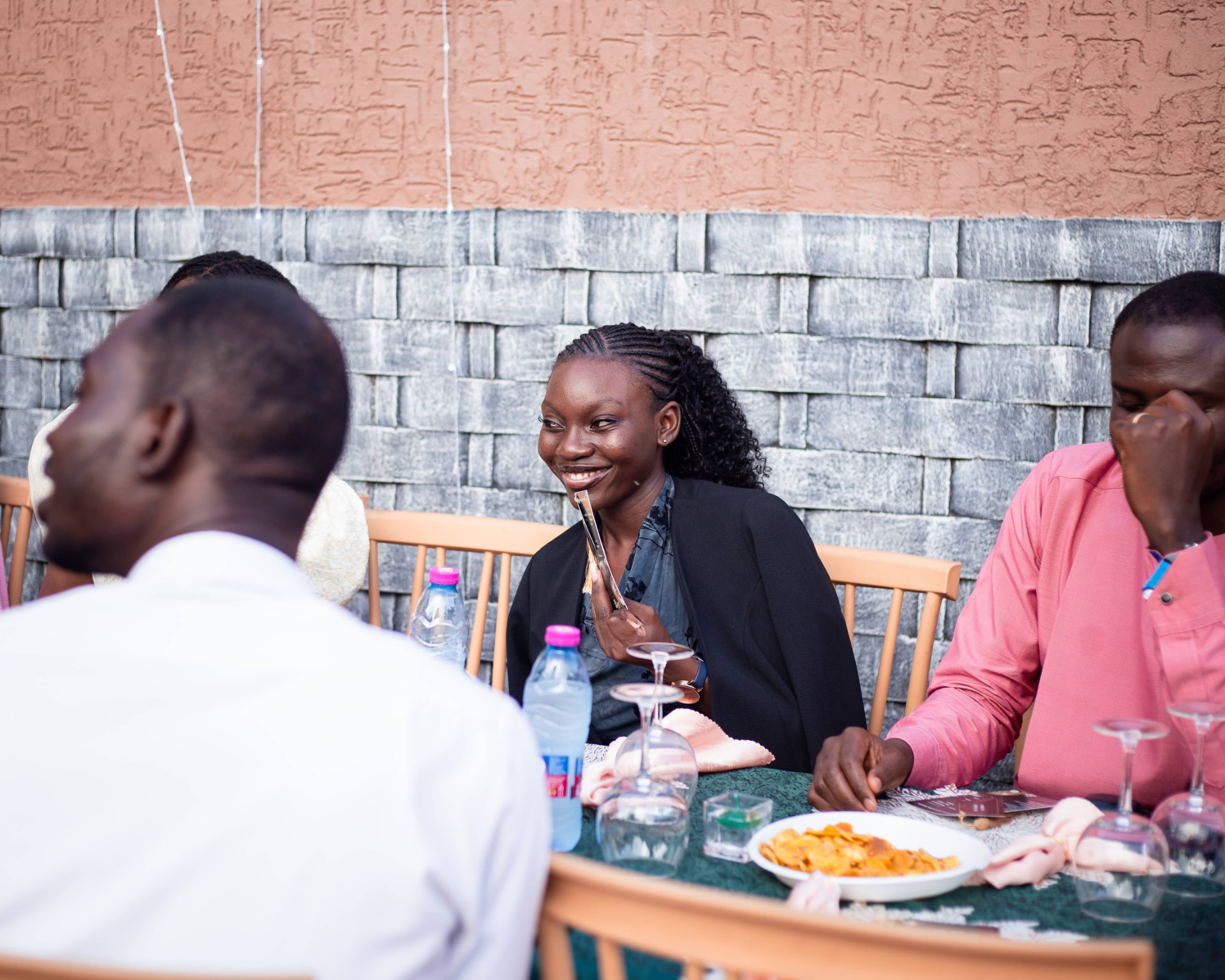 Guests seated at a corporate event coordinated by Da.Veeda